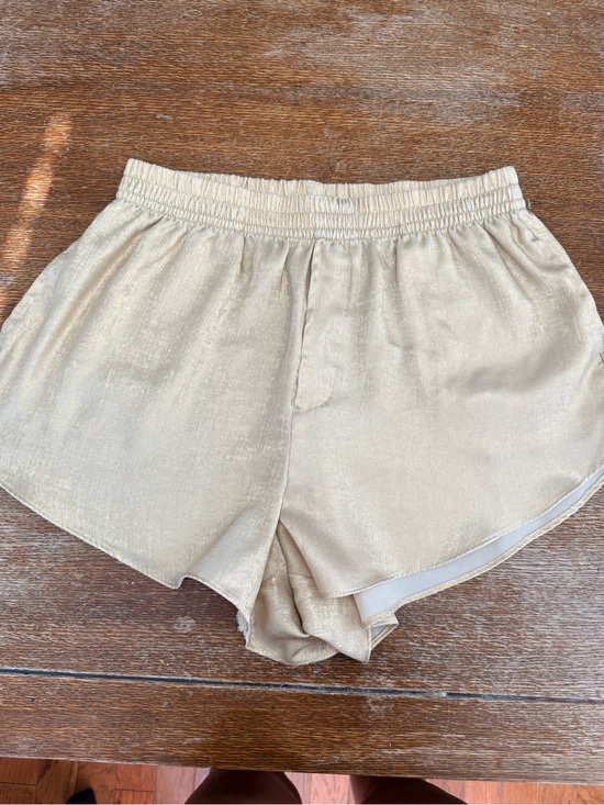 Victoria's Secret Other - Victoria's Secret Cream Satin/silky Shorts